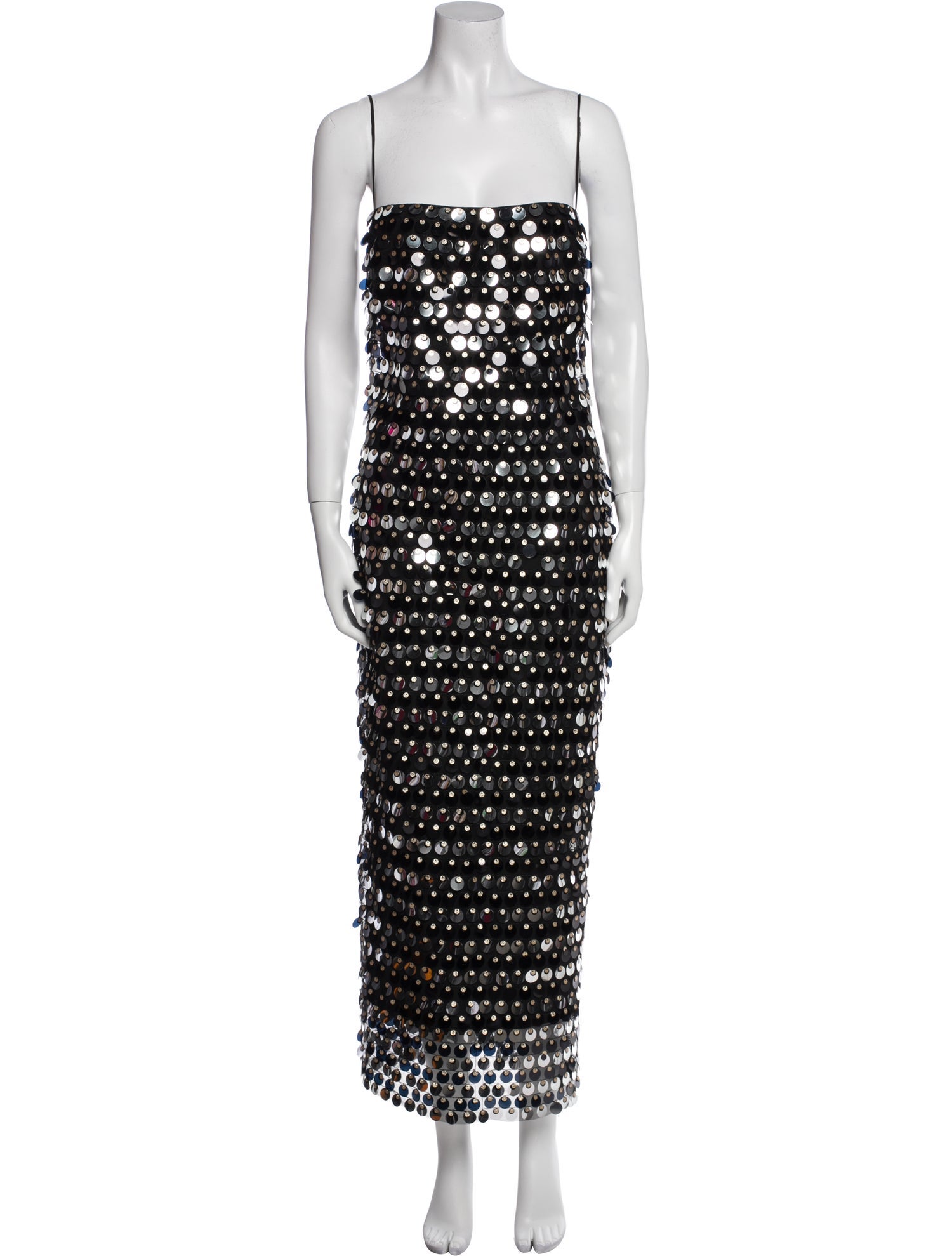 The Arrivals Square Neckline Midi Length Dress