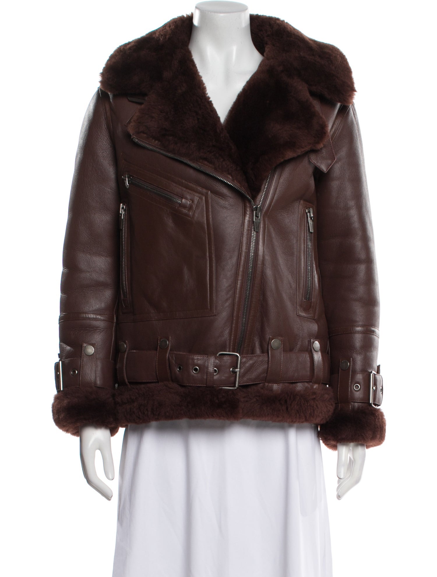 The Arrivals Shearling Fur Jacket