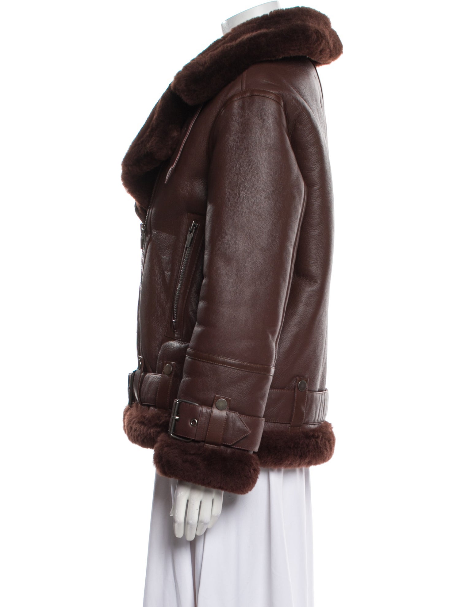 The Arrivals Shearling Fur Jacket