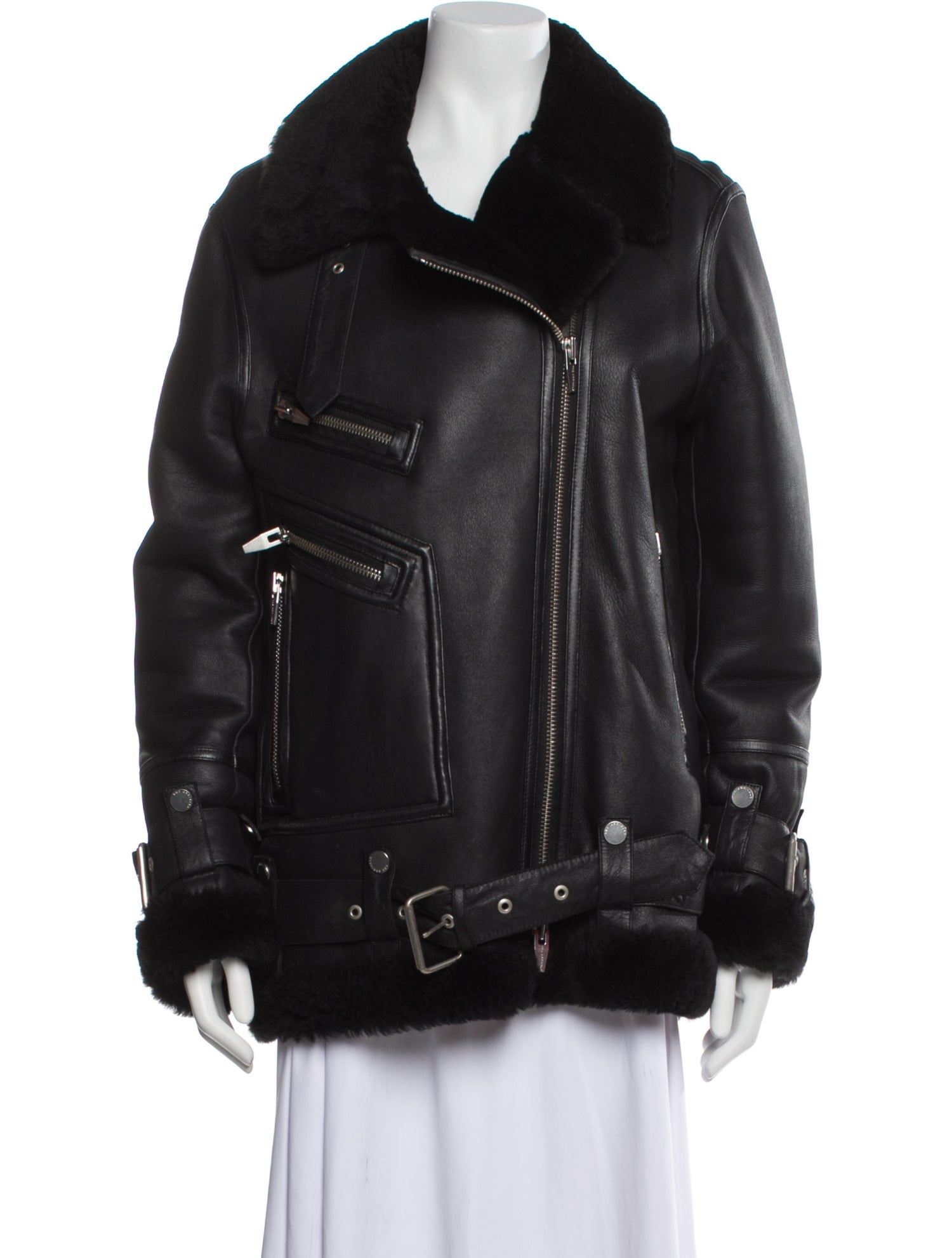 The Arrivals Shearling Fur Jacket