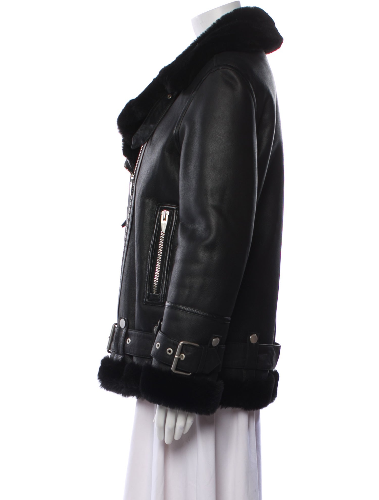 The Arrivals Shearling Fur Coat