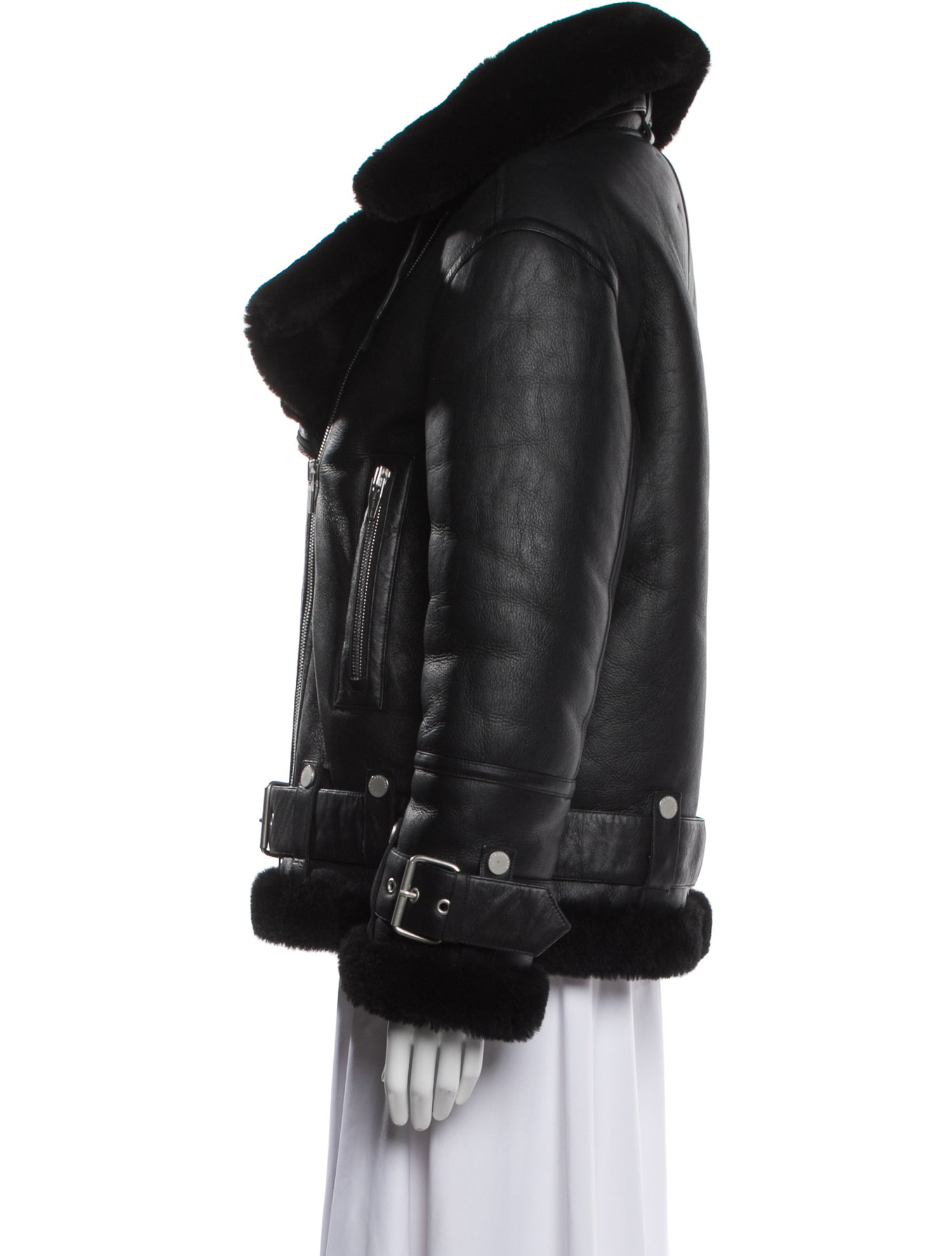 The Arrivals Shearling Fur Jacket