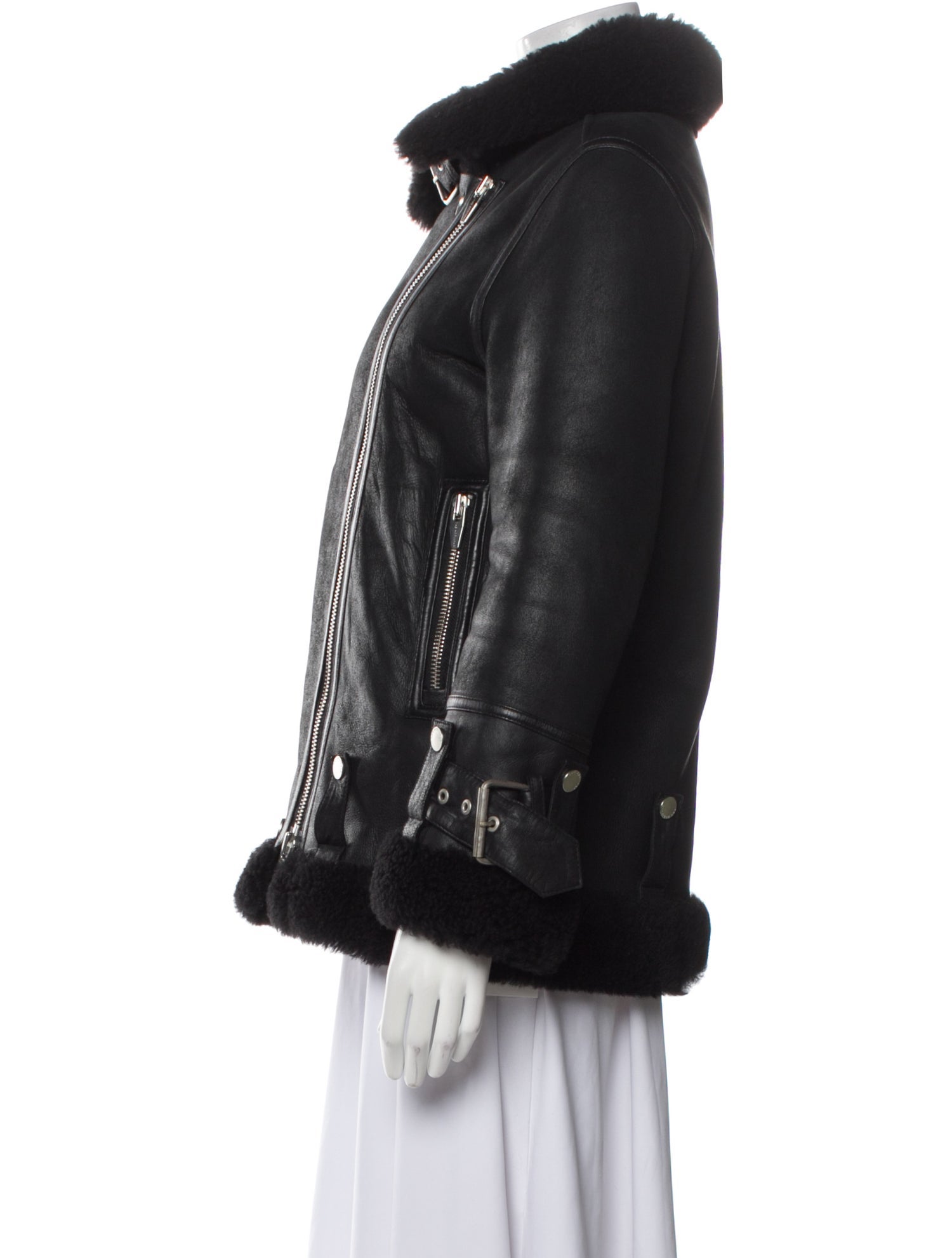The Arrivals Shearling Fur Jacket