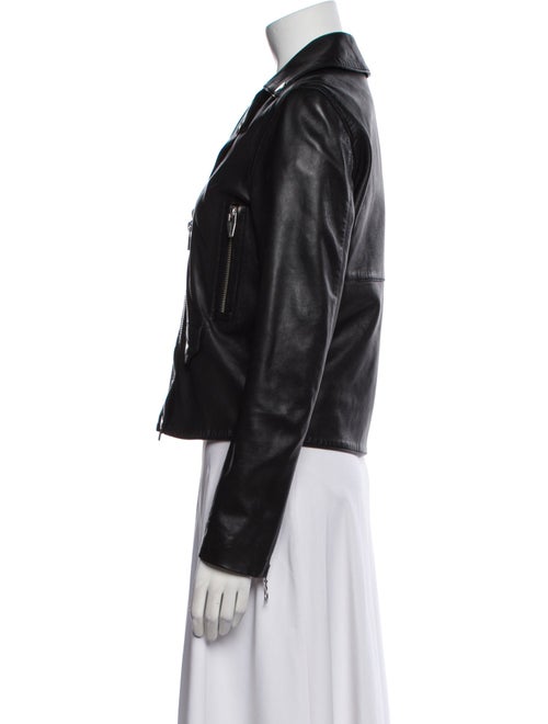 The Arrivals Leather Biker Jacket