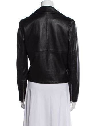 The Arrivals Leather Biker Jacket