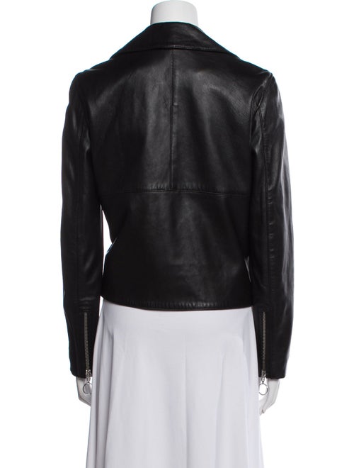 The Arrivals Leather Biker Jacket