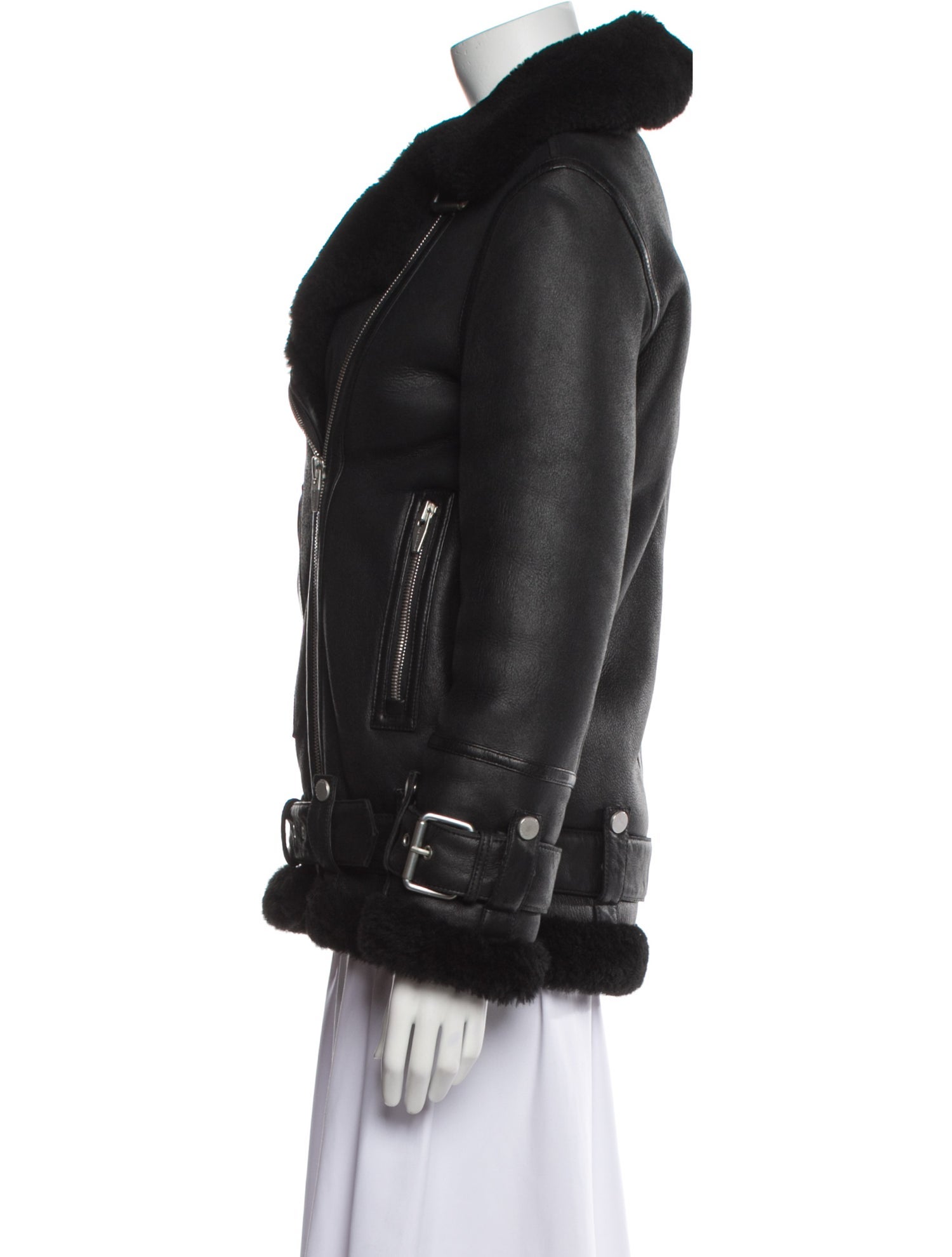 The Arrivals Shearling Fur Jacket