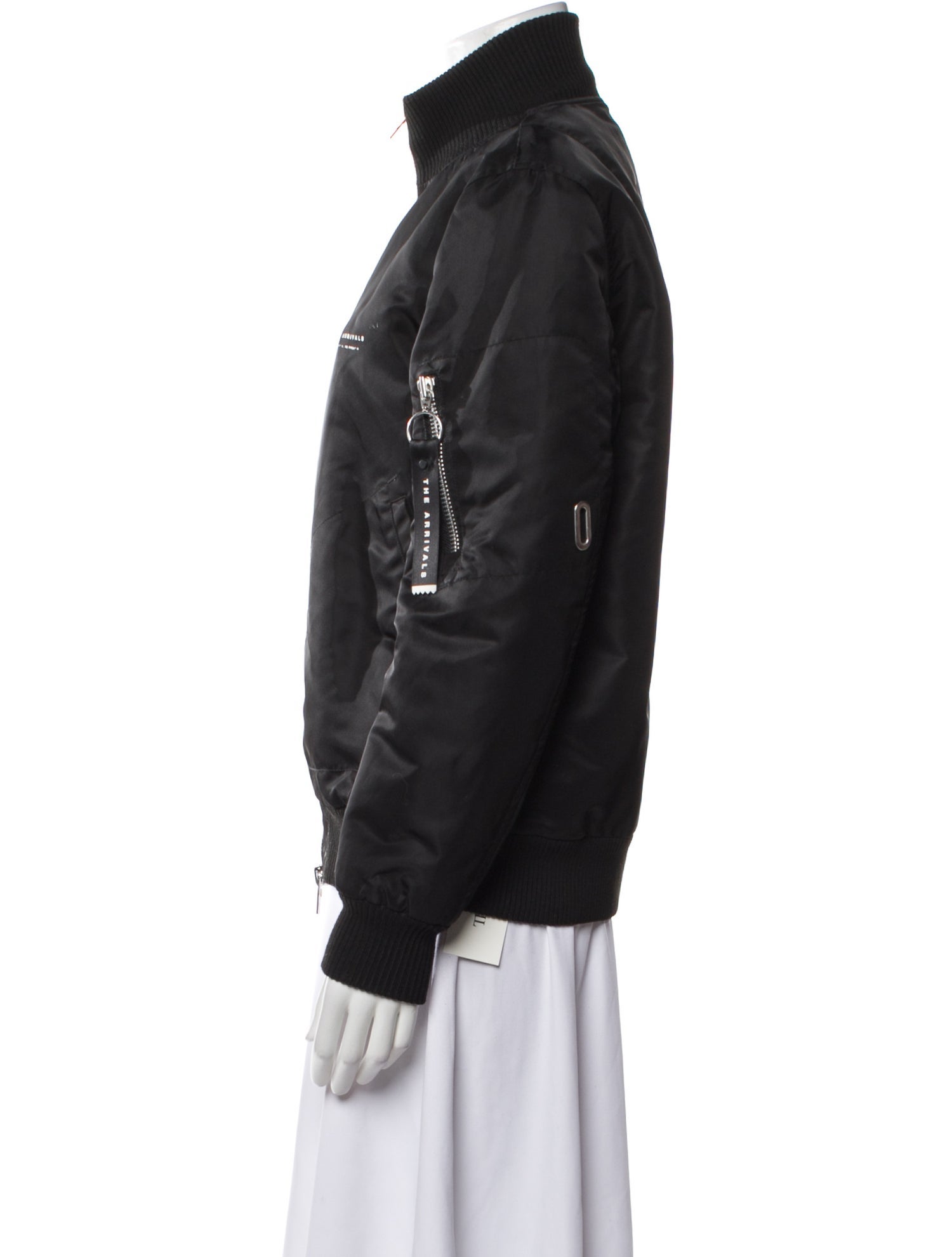 The Arrivals Nylon Bomber Jacket