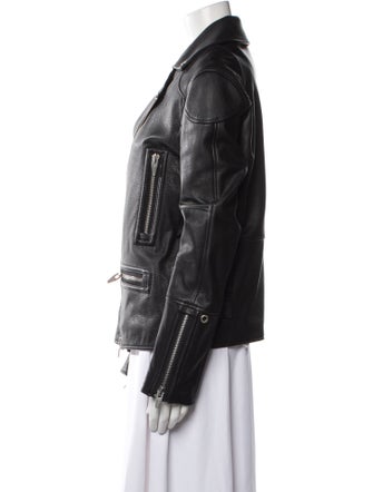 The Arrivals Leather Biker Jacket