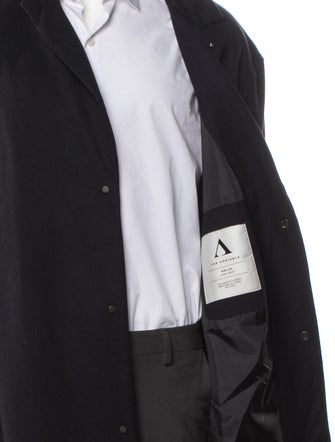 The Arrivals Virgin Wool Overcoat