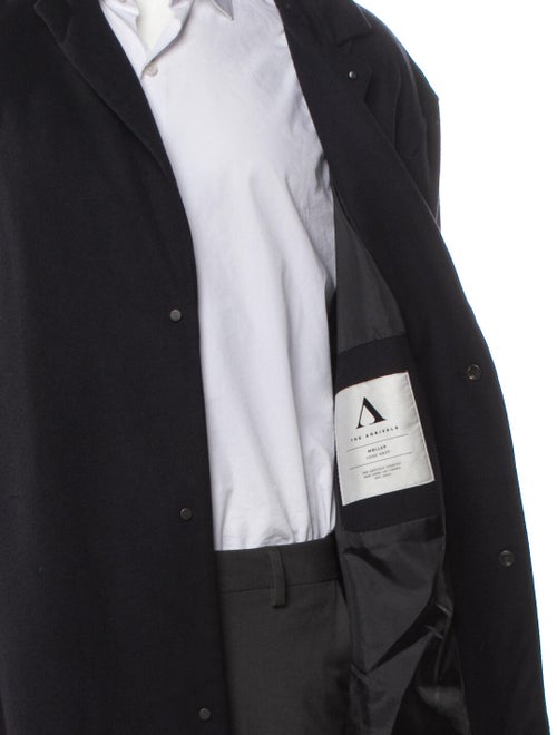 The Arrivals Virgin Wool Overcoat
