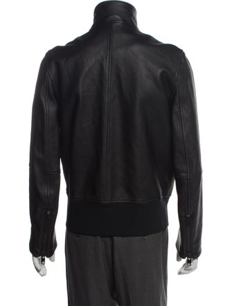 The Arrivals Leather Moto Jacket