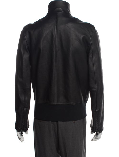 The Arrivals Leather Moto Jacket