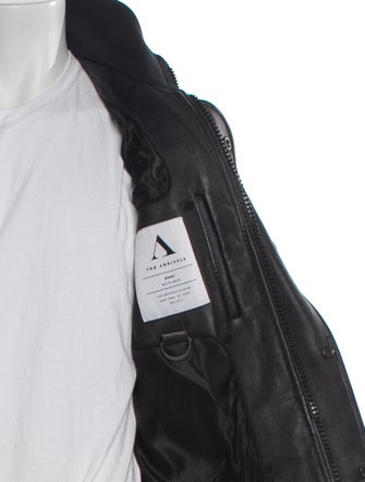 The Arrivals Leather Moto Jacket