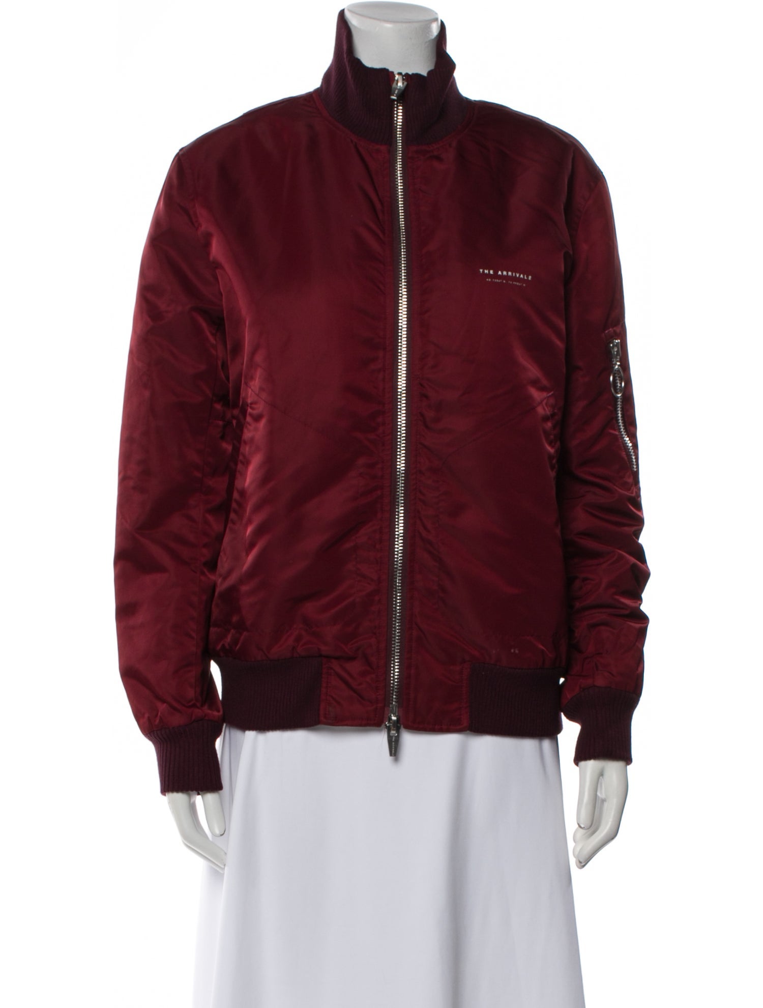 The Arrivals Nylon Bomber Jacket