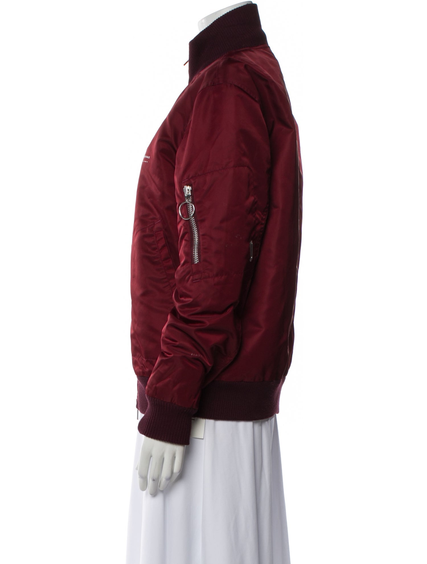 The Arrivals Nylon Bomber Jacket