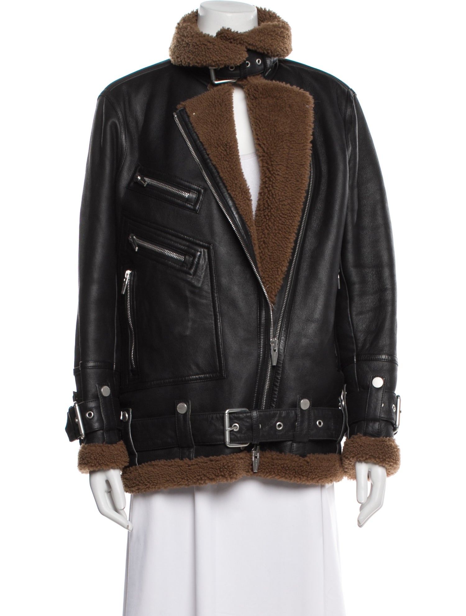 The Arrivals Shearling Fur Jacket