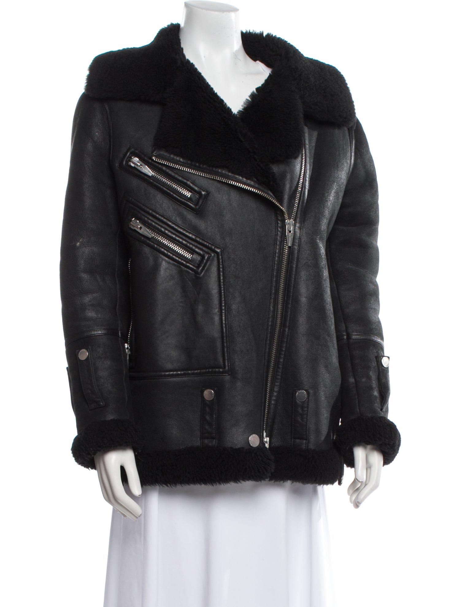 The Arrivals Shearling Fur Jacket