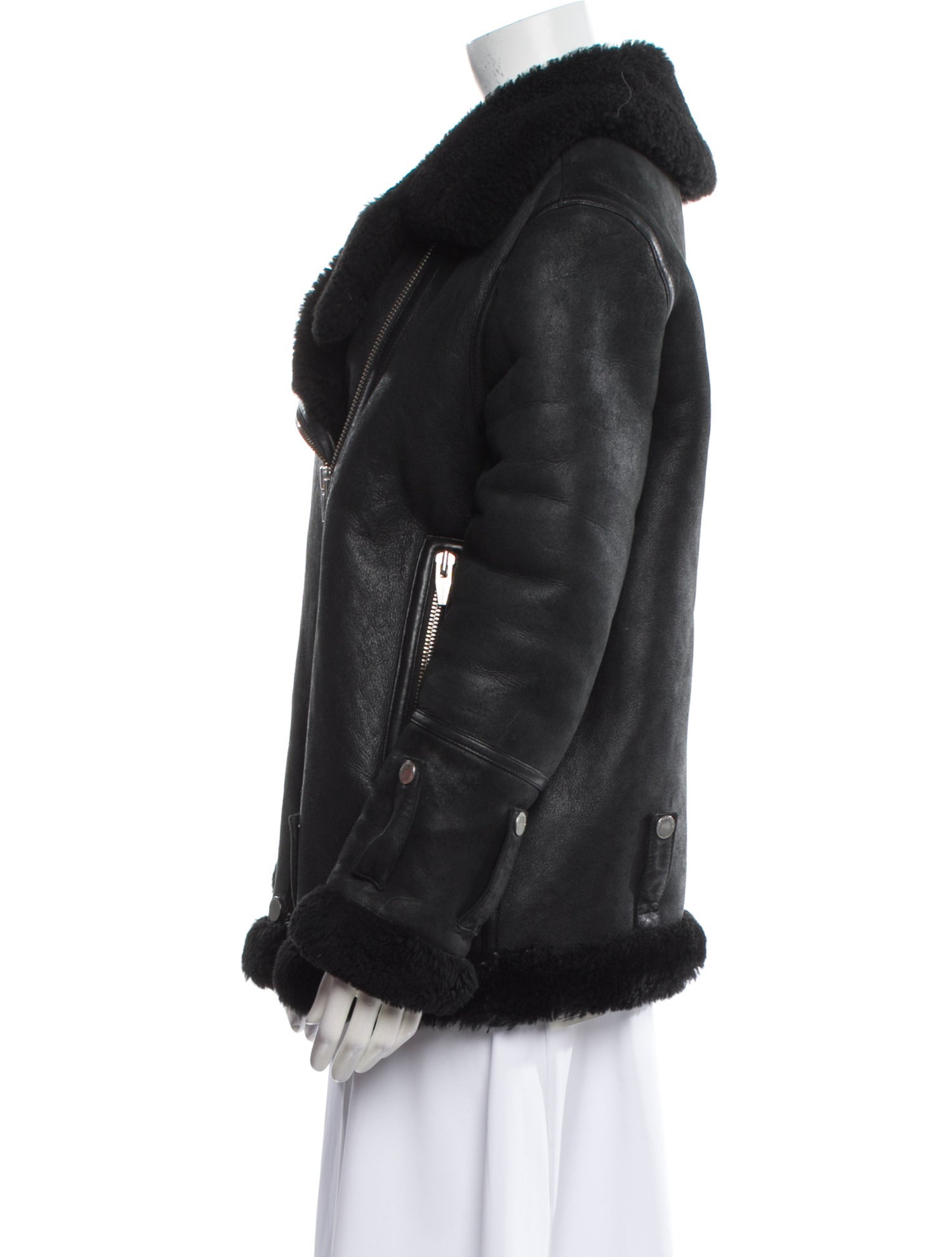 The Arrivals Shearling Fur Jacket