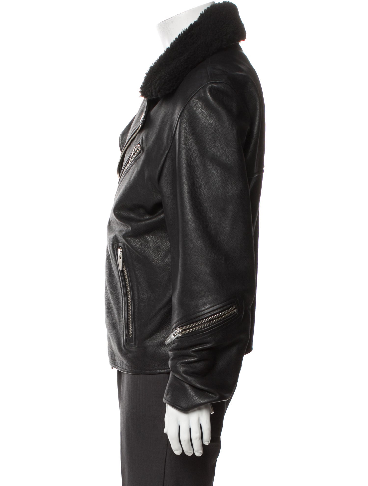 The Arrivals Calfskin Moto Jacket