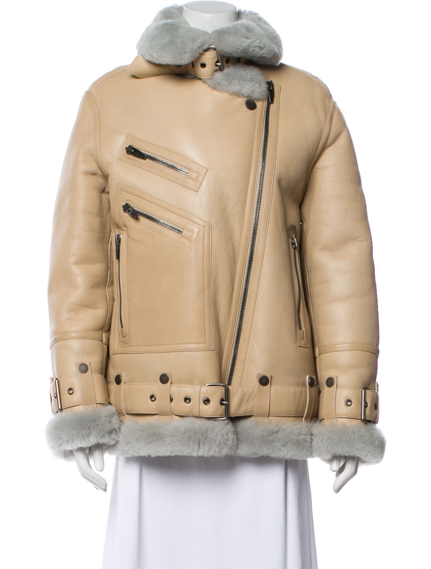 The Arrivals Shearling Fur Jacket