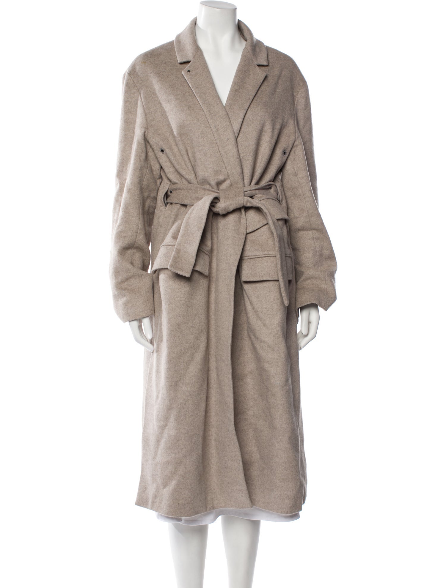 The Arrivals Wool Trench Coat