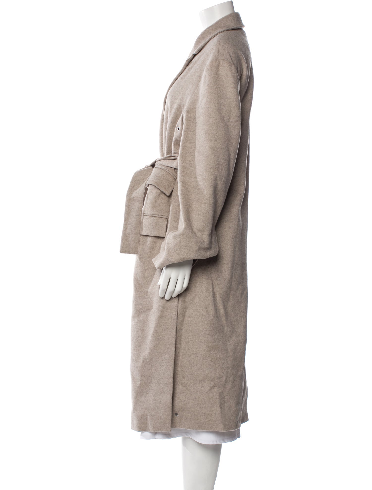 The Arrivals Wool Trench Coat
