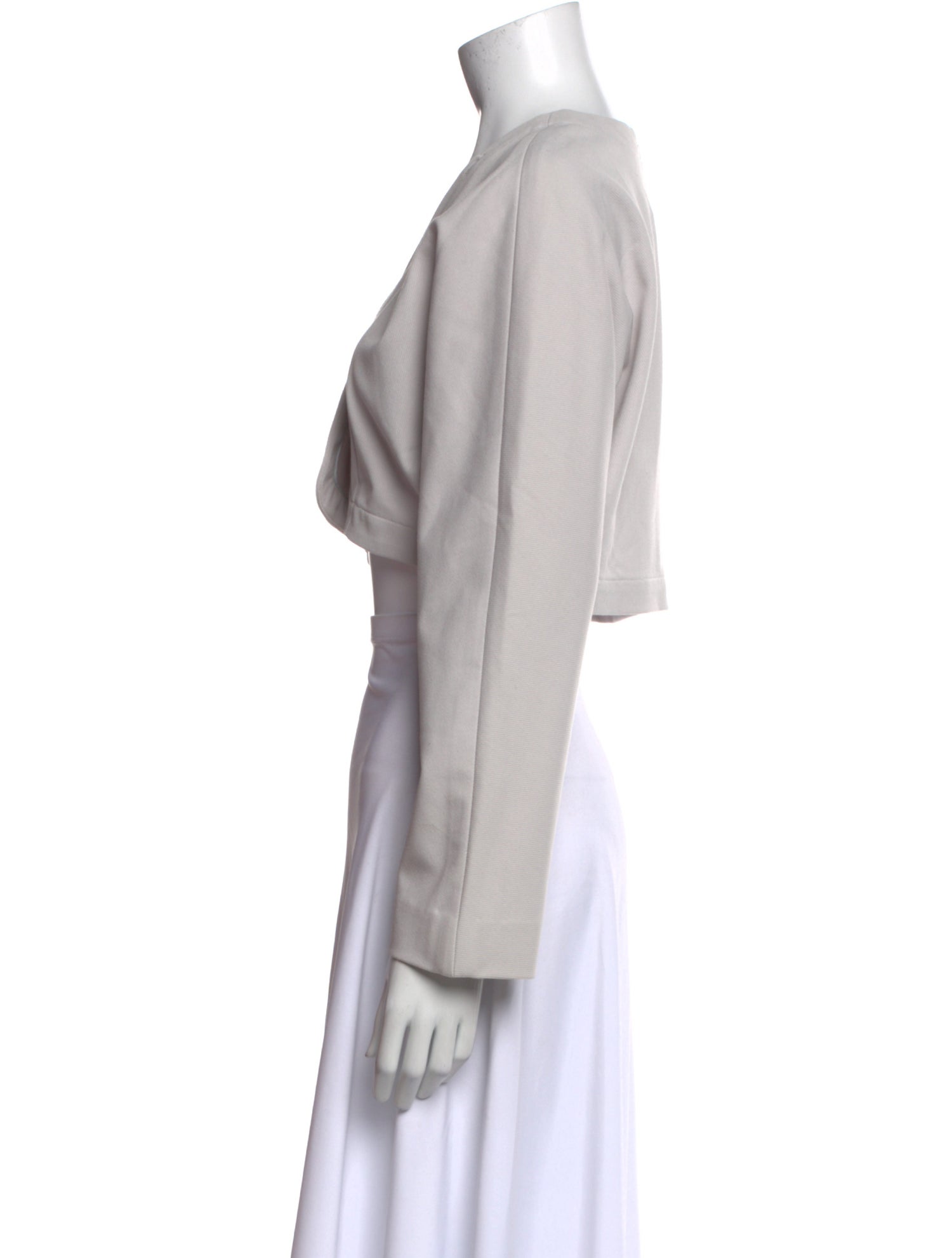 The Arrivals V-Neck Long Sleeve Crop Top