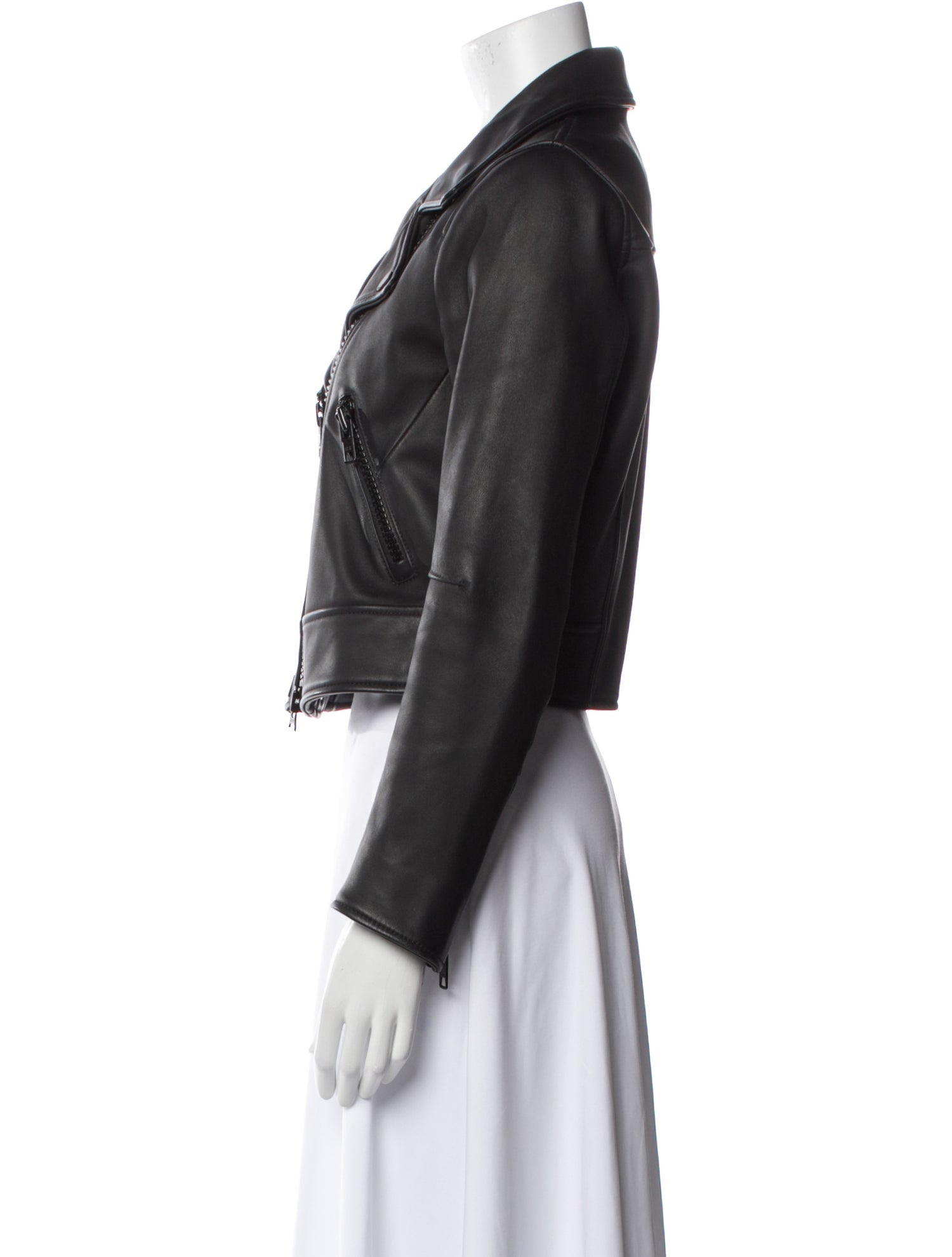 The Arrivals Leather Biker Jacket