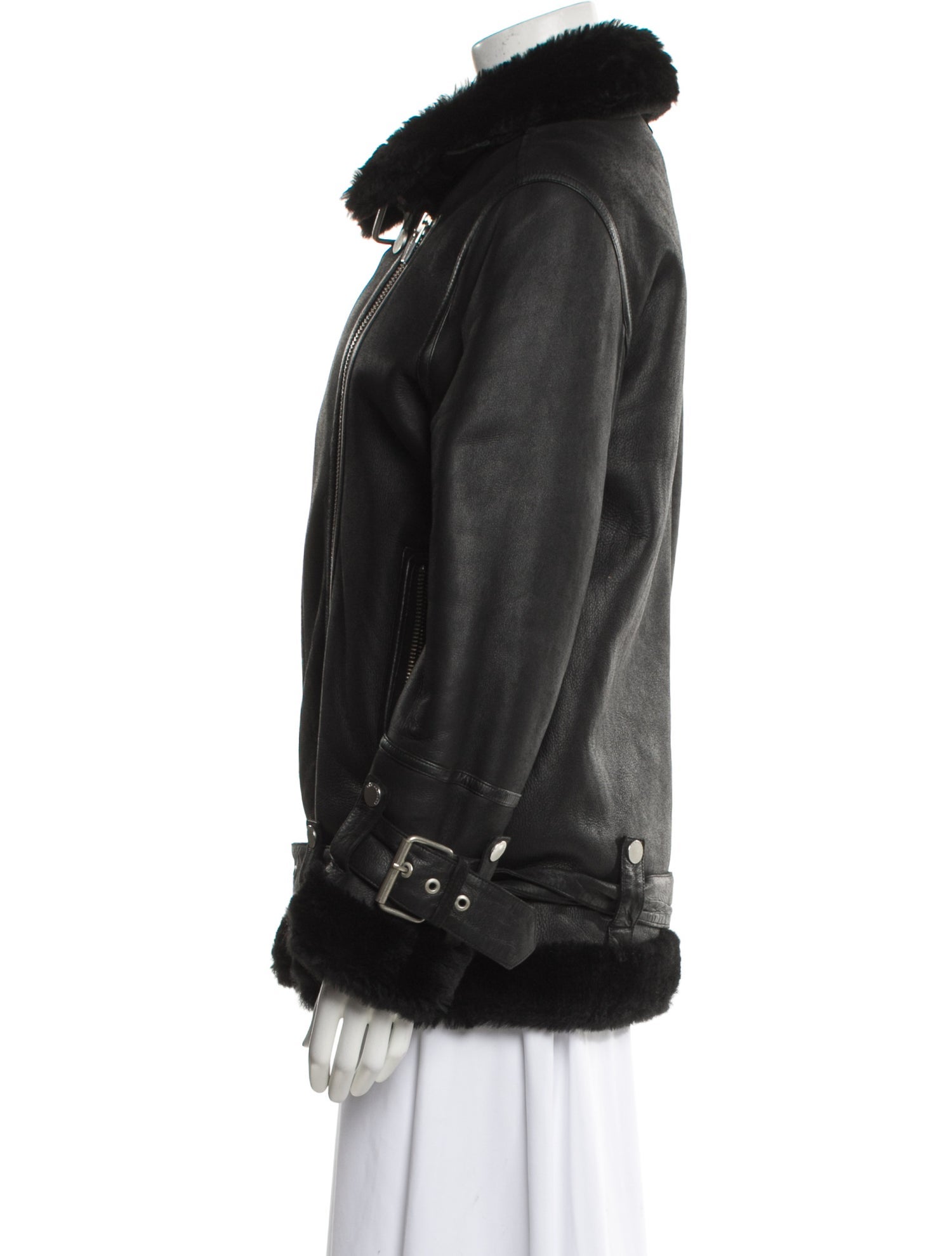 The Arrivals Shearling Fur Coat