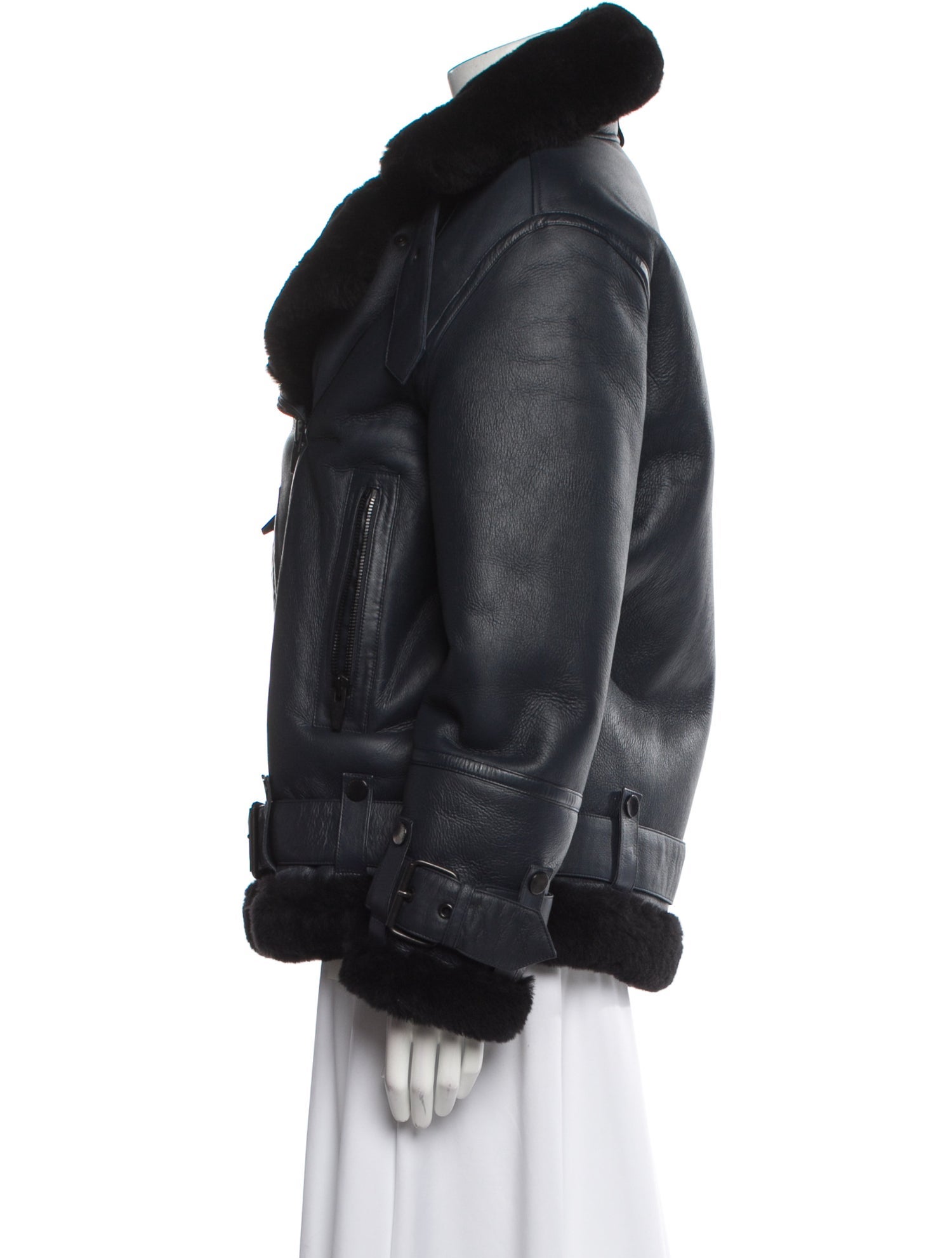 The Arrivals Shearling Fur Jacket