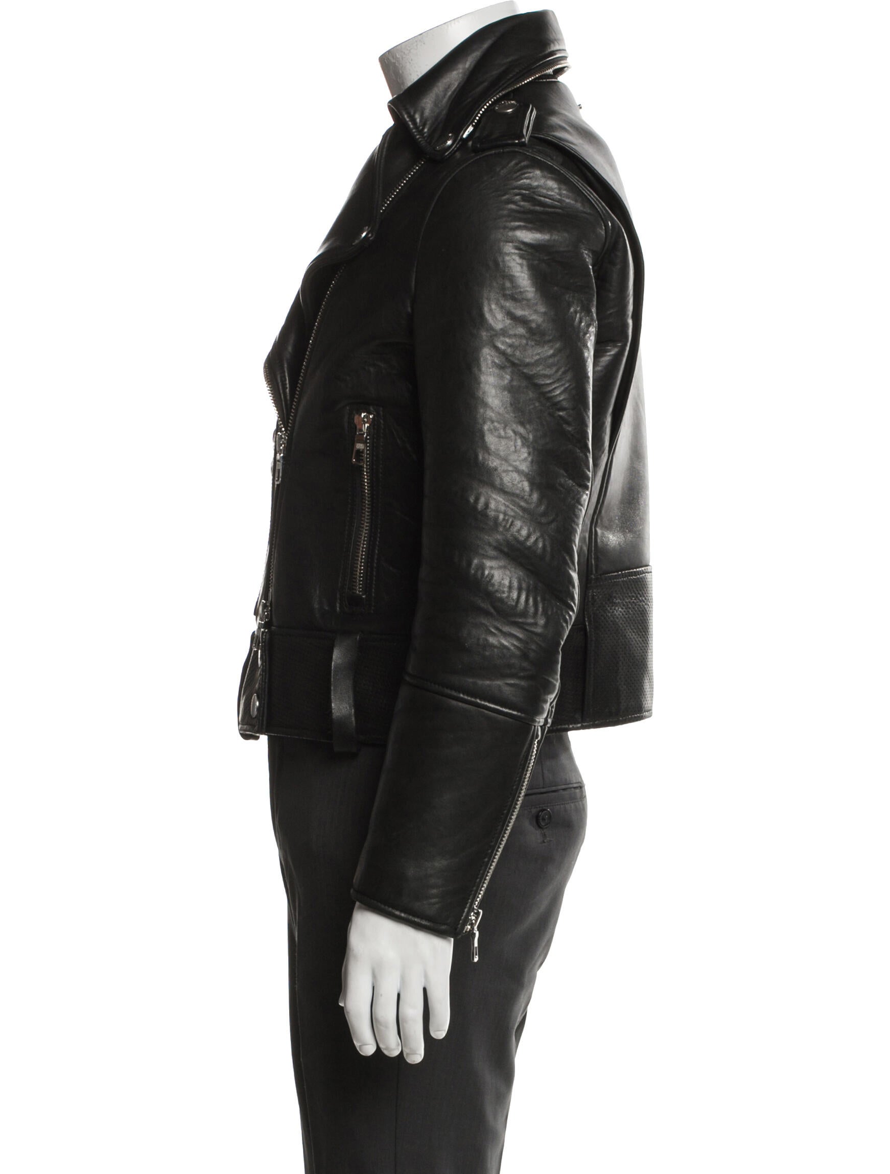 The Arrivals Lambskin Moto Jacket