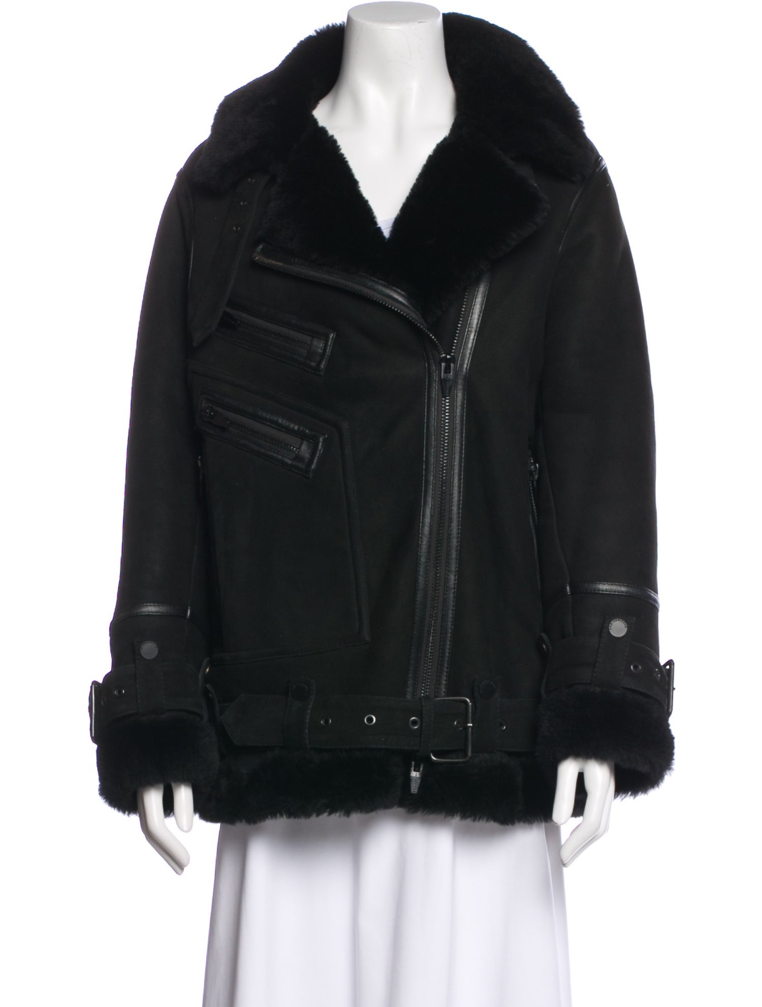 The Arrivals Shearling Fur Jacket
