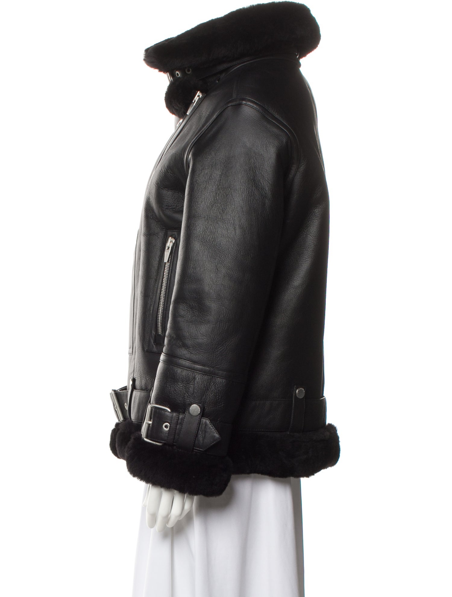 The Arrivals Shearling Faux Fur Jacket