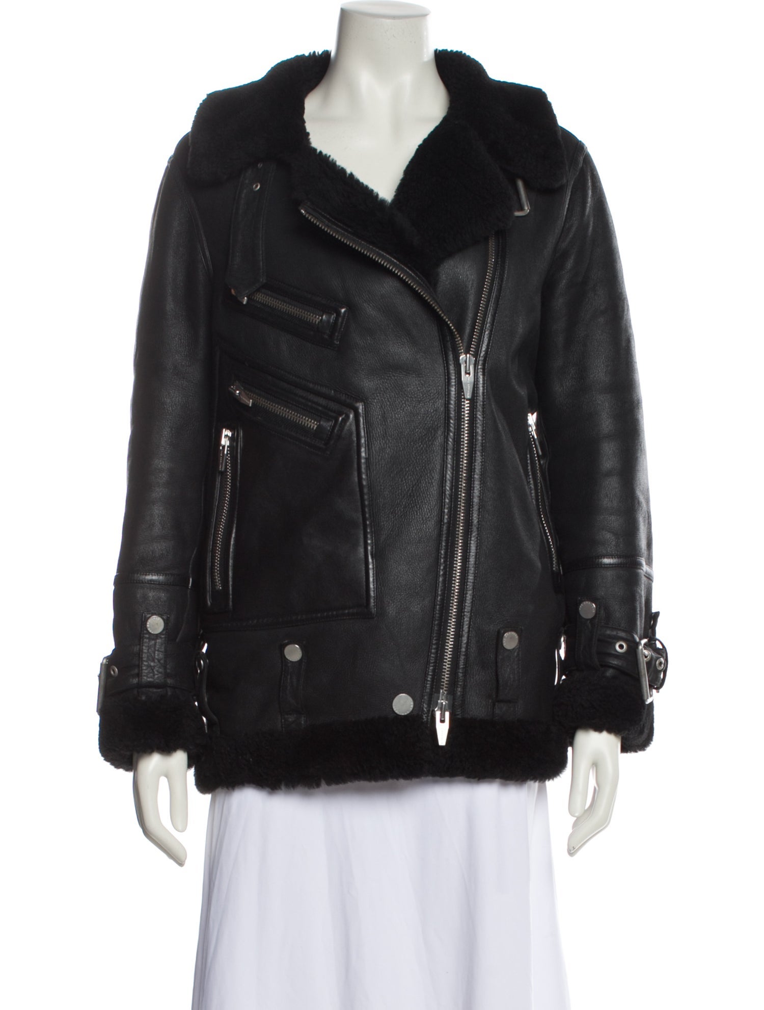 The Arrivals Shearling Fur Jacket