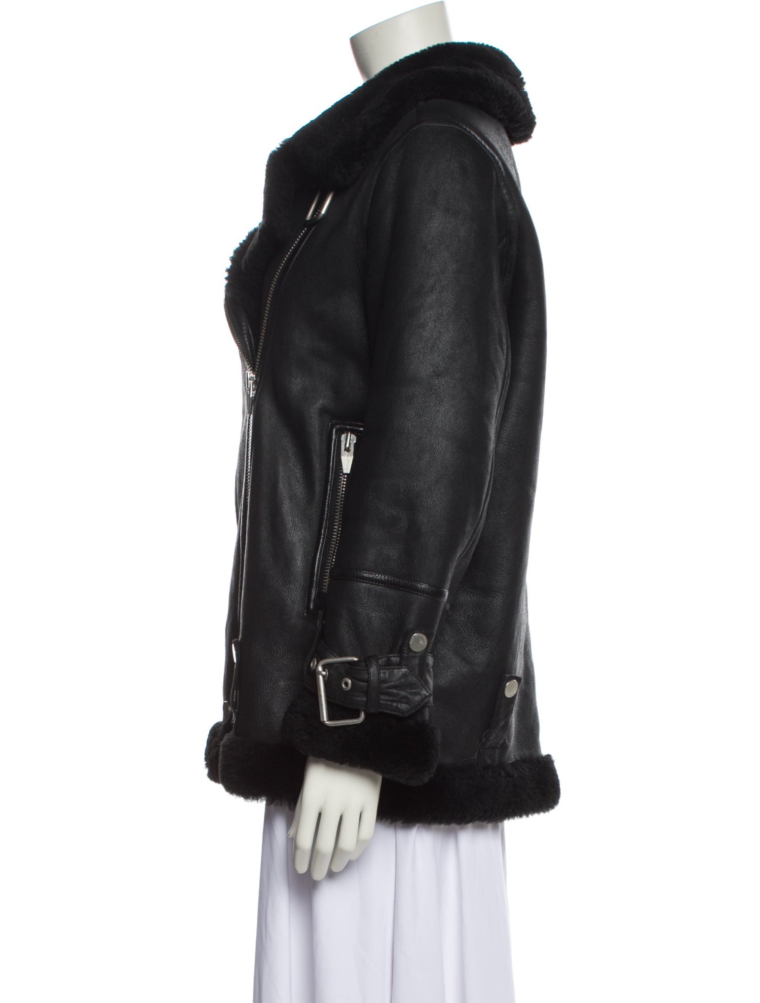 The Arrivals Shearling Fur Jacket