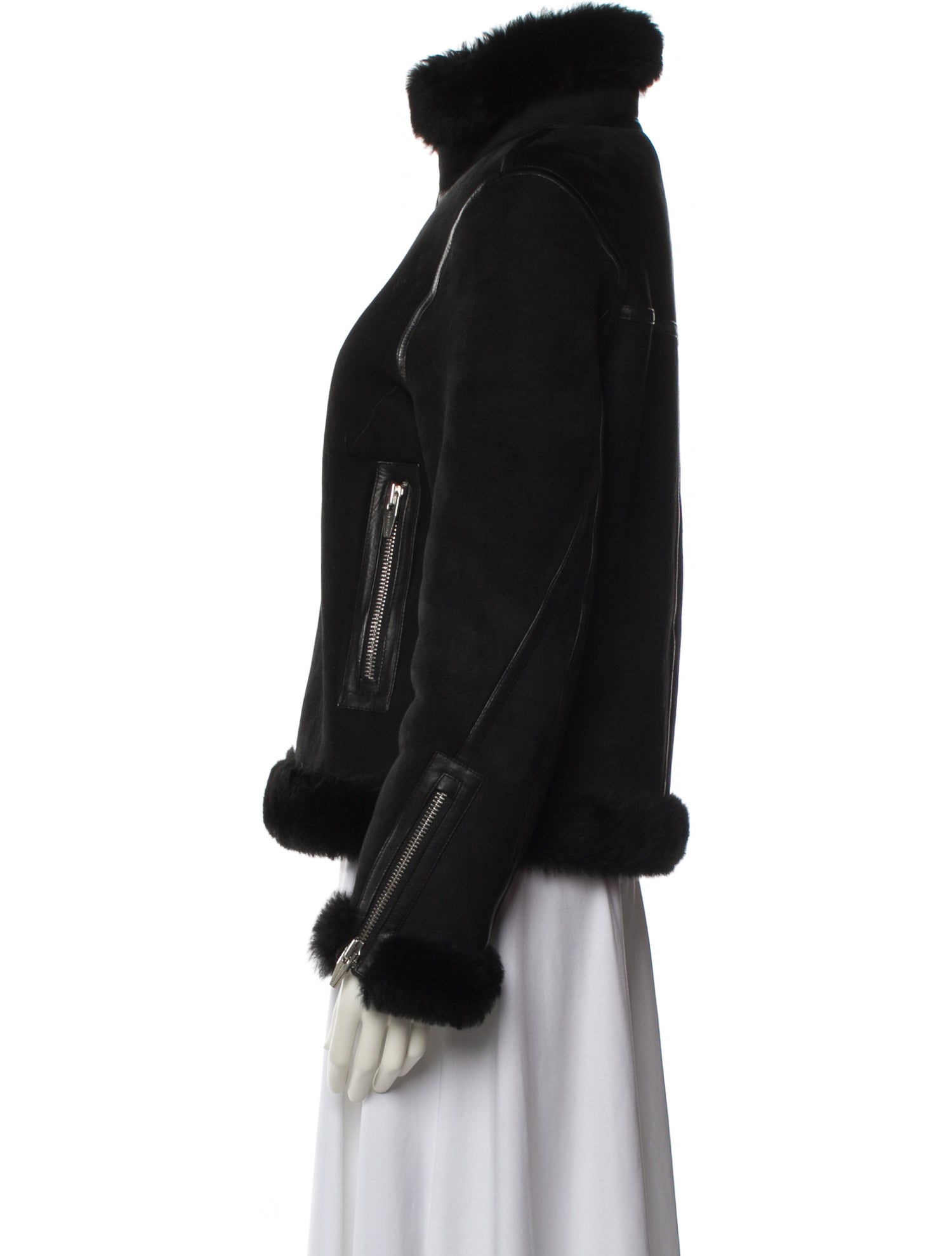 The Arrivals Shearling Fur Jacket