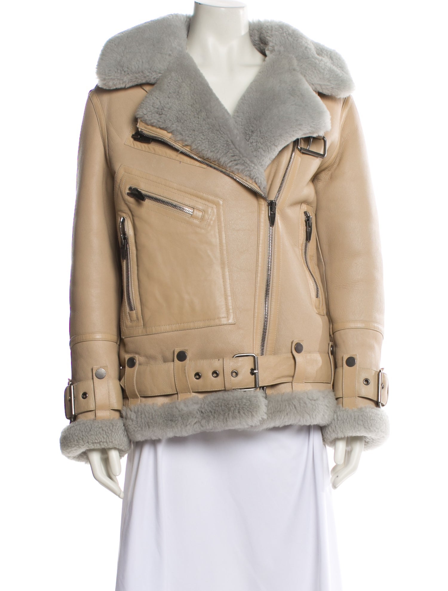 The Arrivals Shearling Fur Coat
