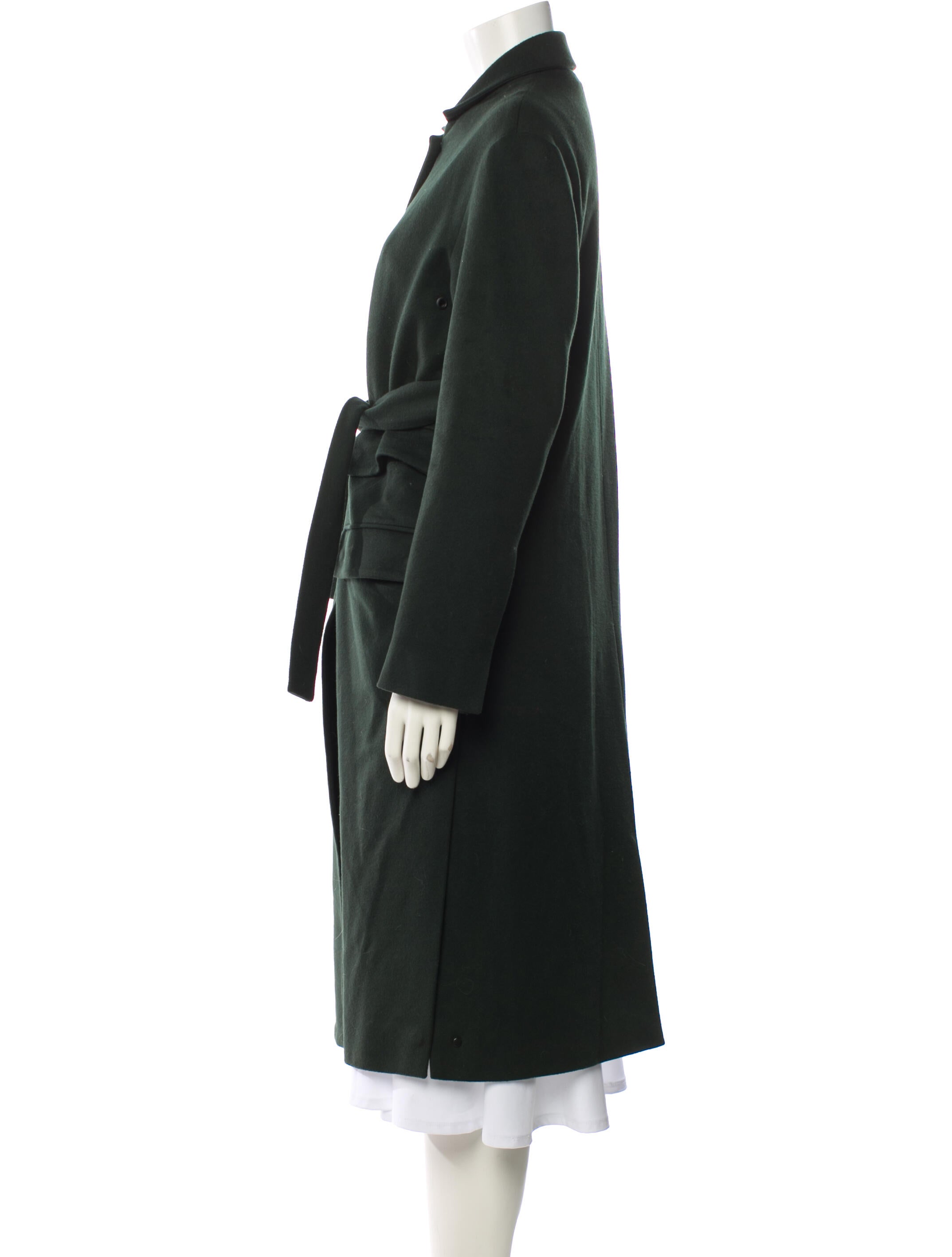 The Arrivals Virgin Wool Trench Coat