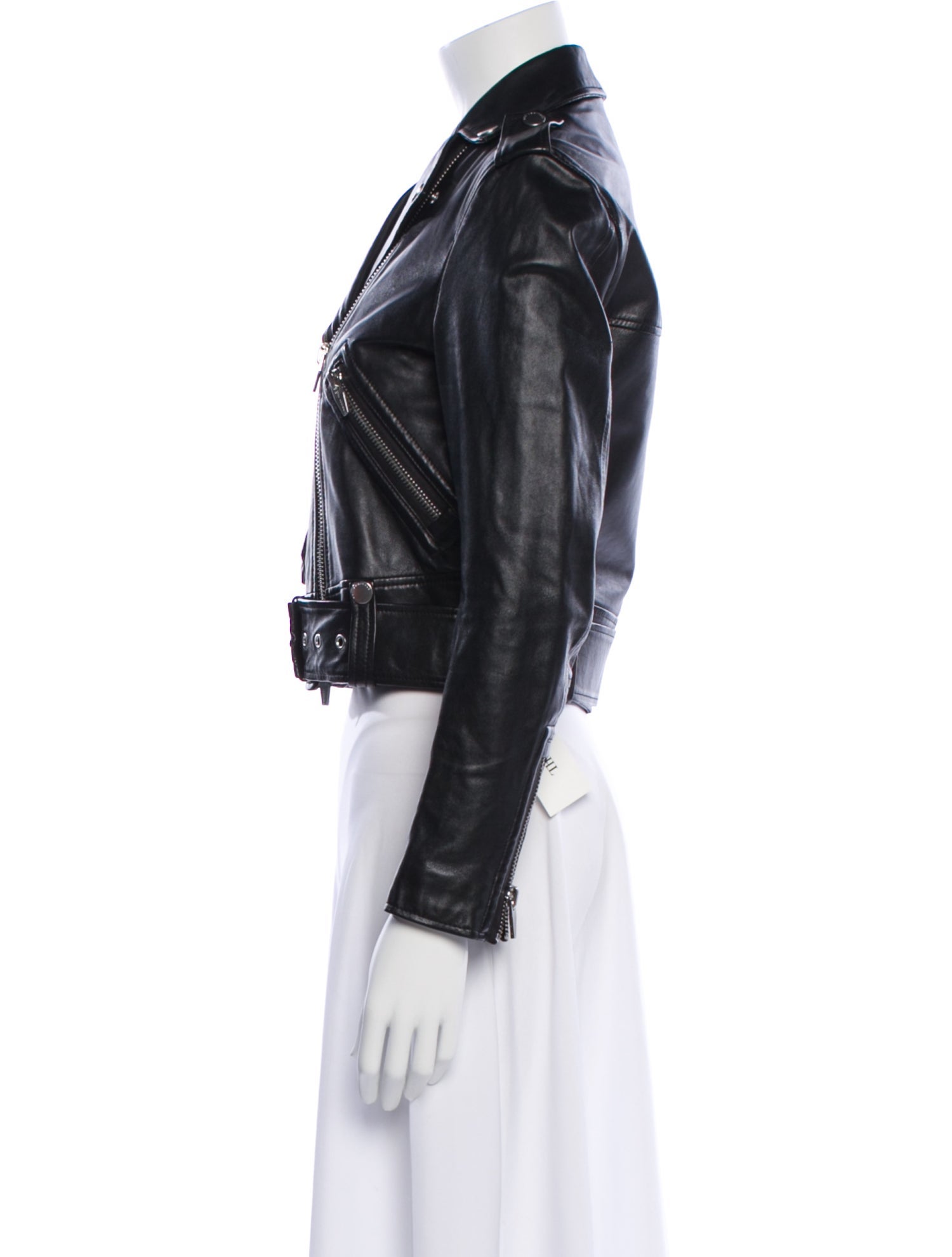 The Arrivals Leather Biker Jacket