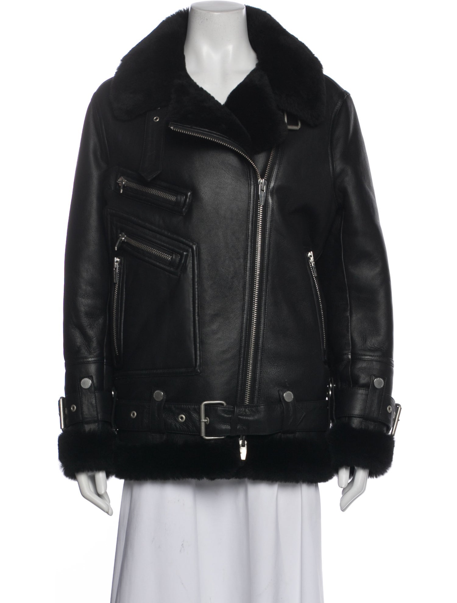 The Arrivals Shearling Fur Jacket