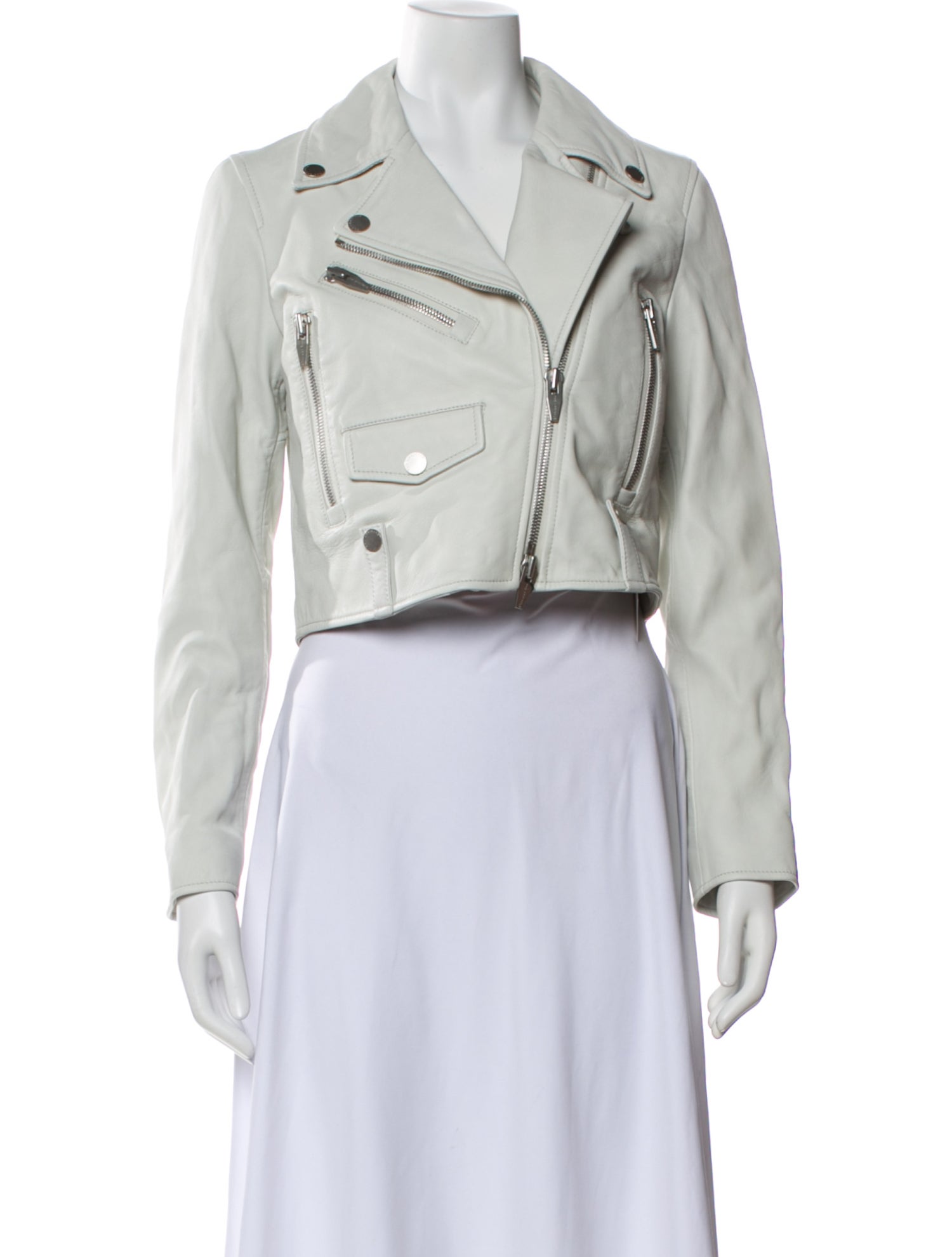 The Arrivals Lamb Leather Biker Jacket