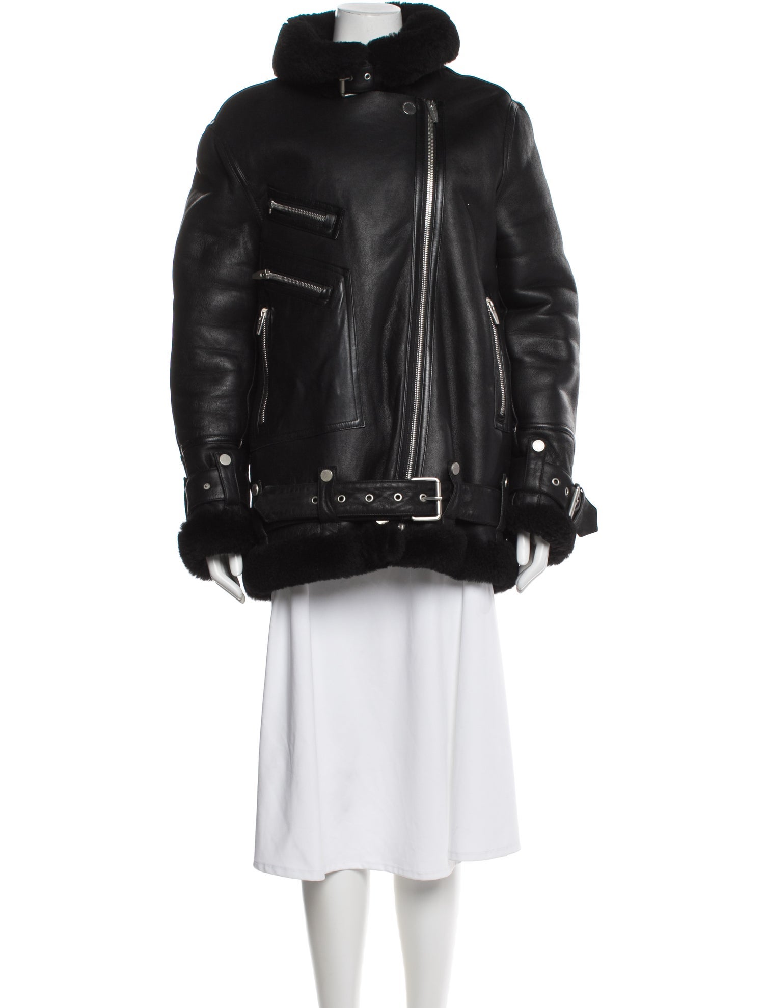 The Arrivals Lambskin Biker Jacket