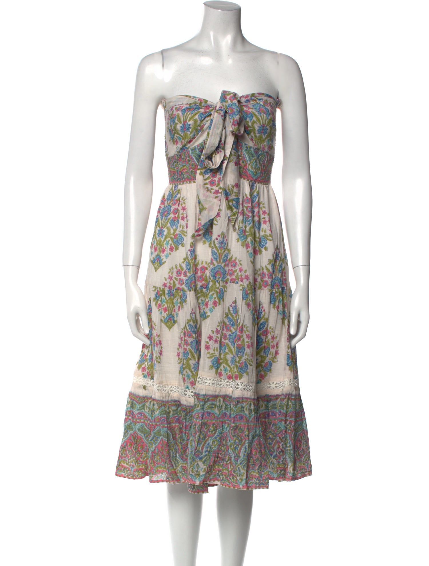 Alicia Bell Printed Knee-Length Dress w/ Tags