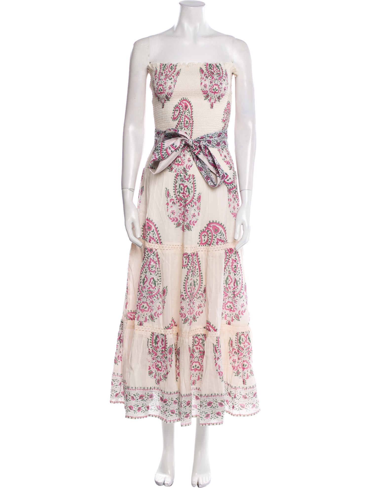 Alicia Bell Paisley Print Midi Length Dress w/ Tags