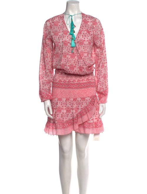 Alicia Bell Floral Print Mini Dress