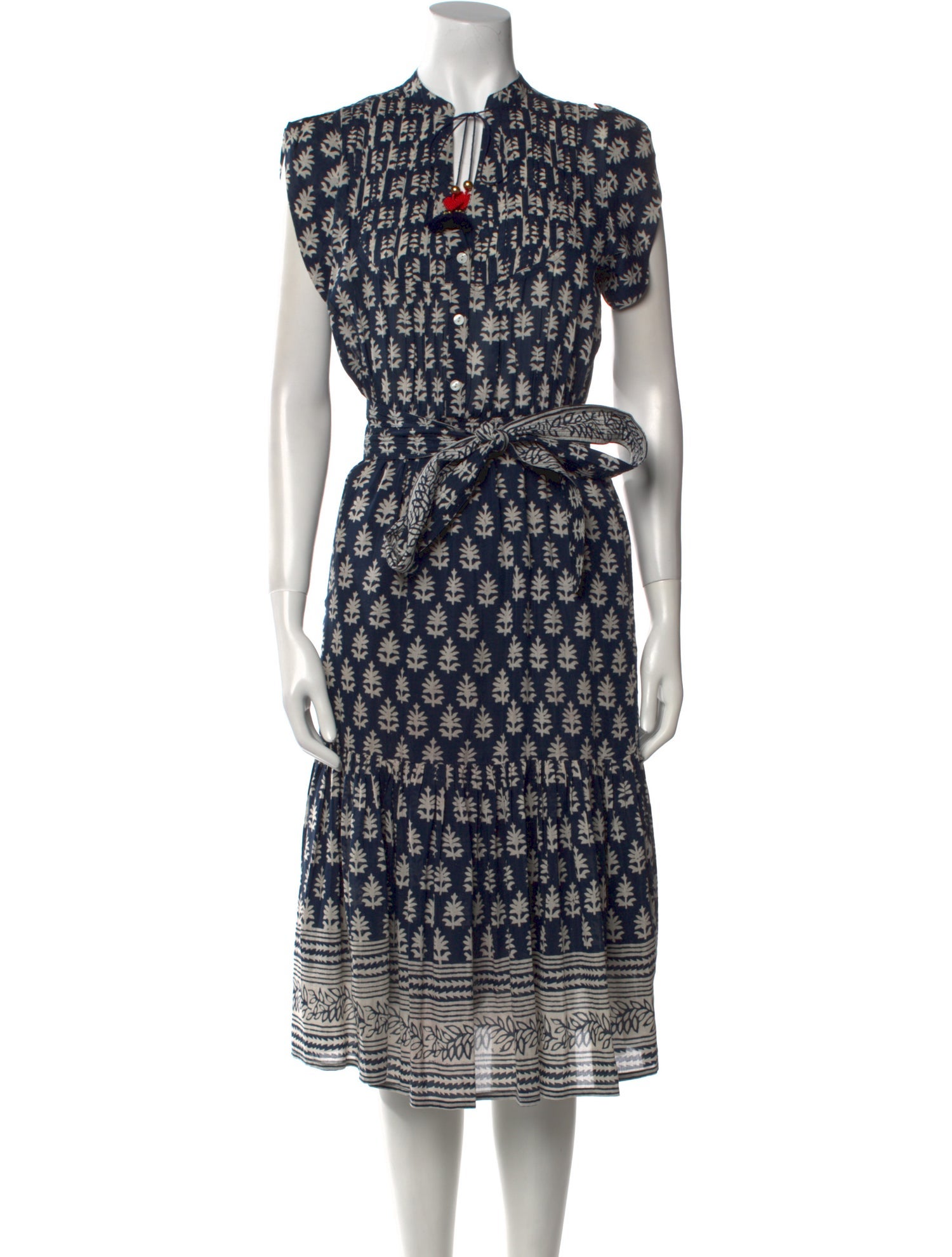 Alicia Bell Printed Midi Length Dress
