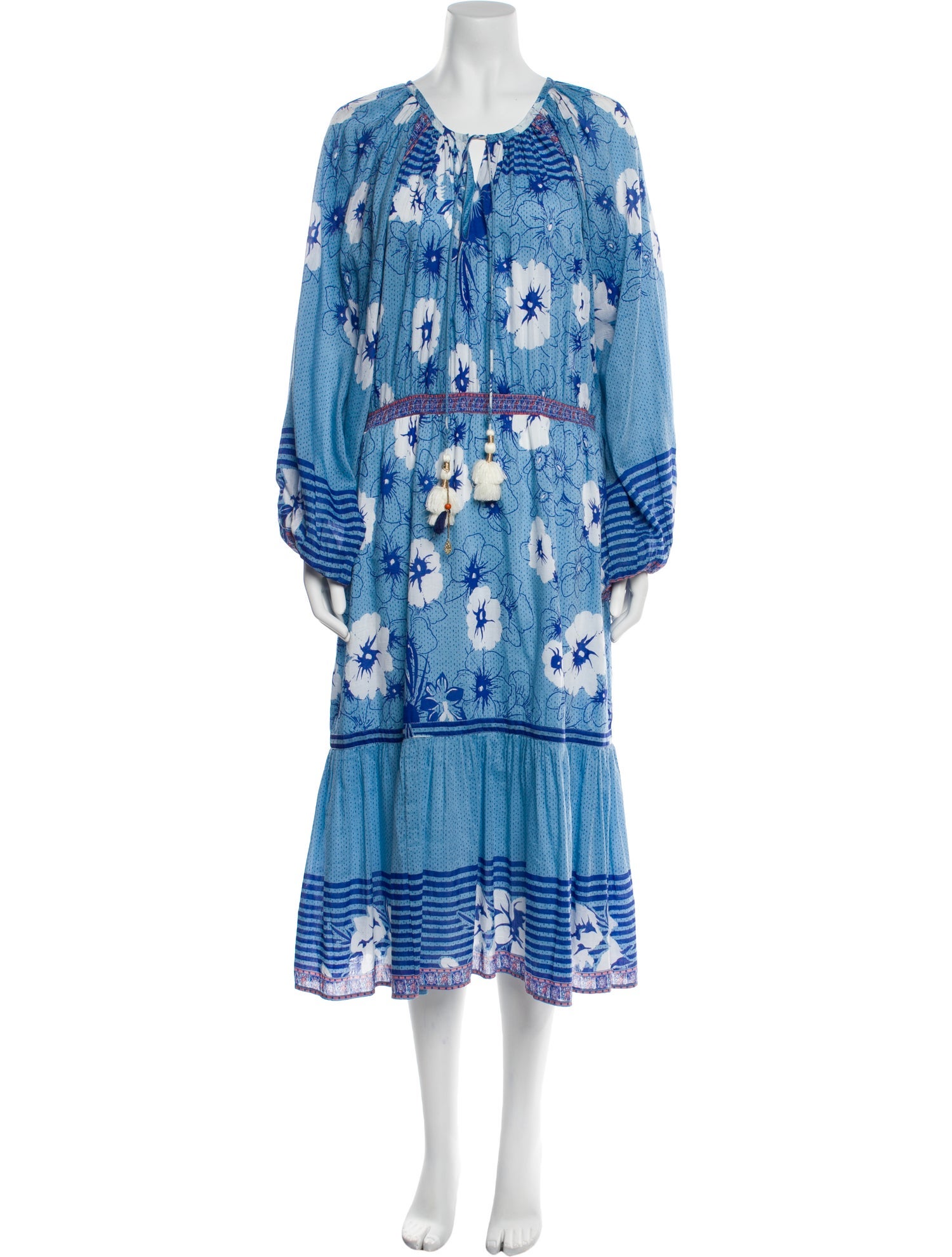 Alicia Bell Printed Long Dress w/ Tags