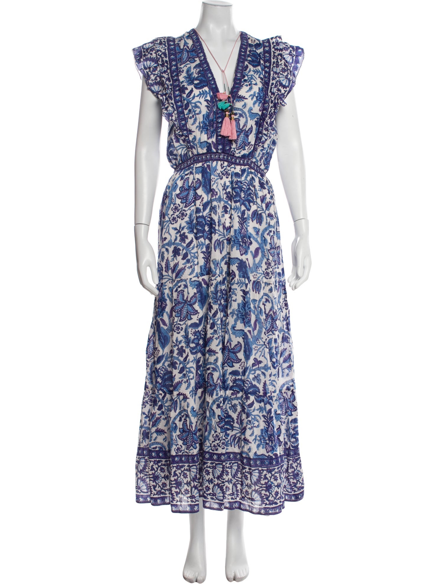 Alicia Bell Floral Print Long Dress