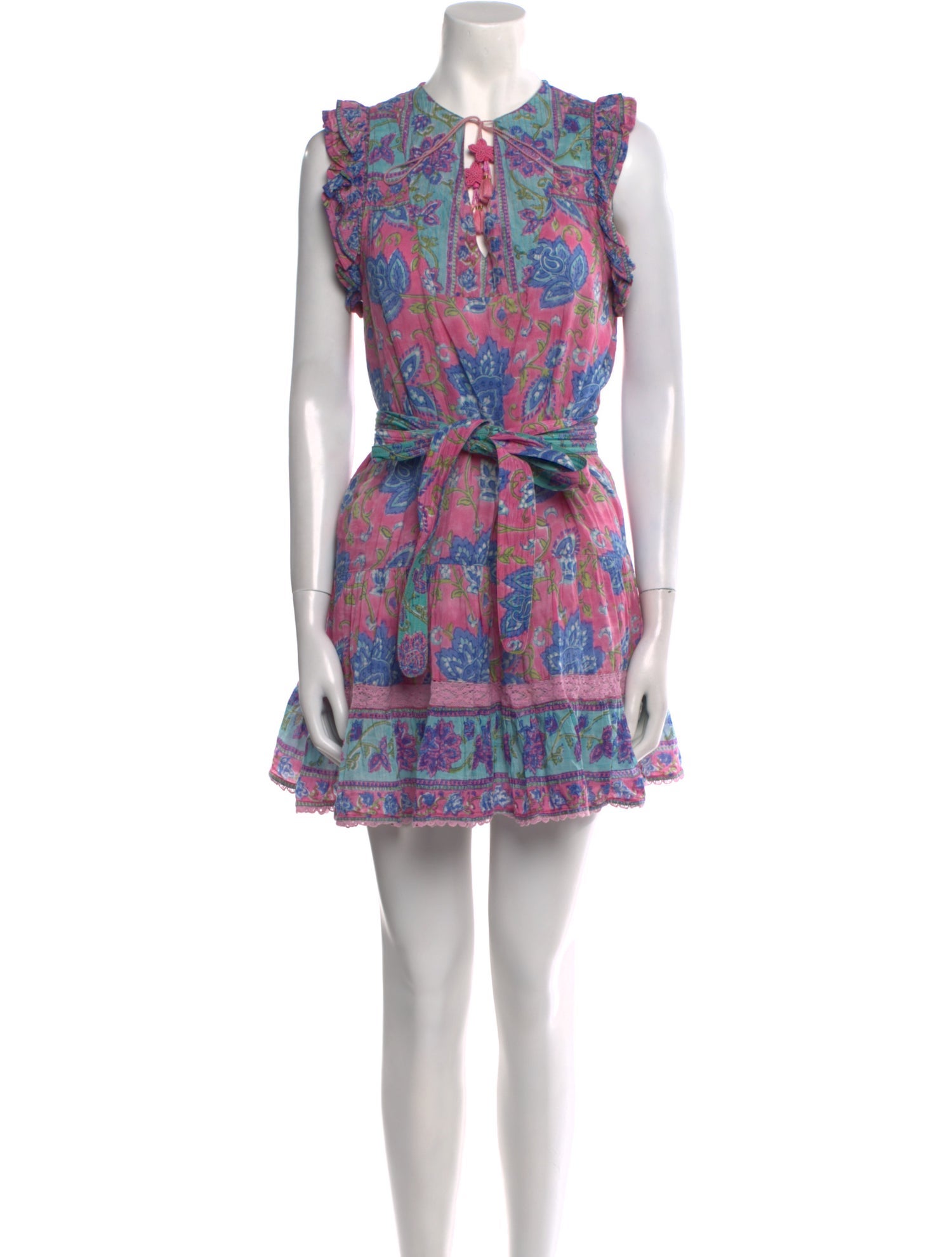 Alicia Bell Printed Mini Dress